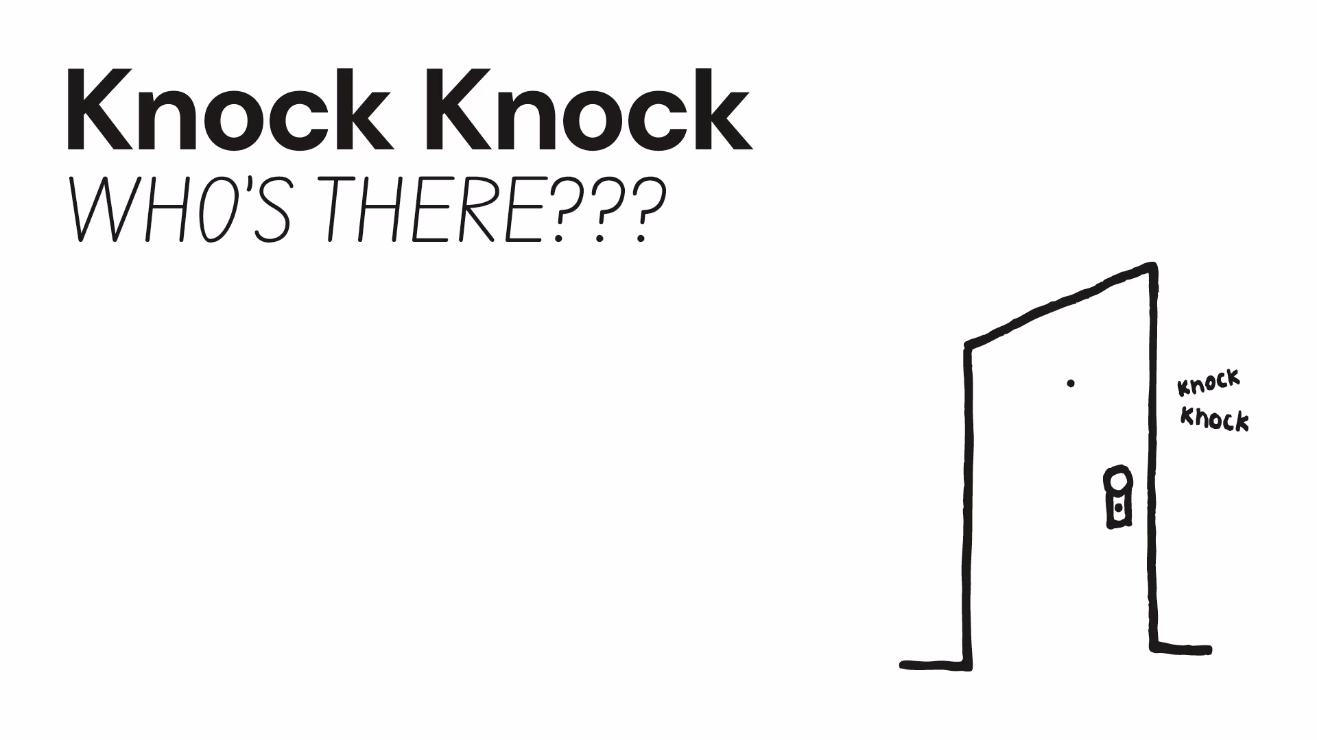 Knock Knock #001