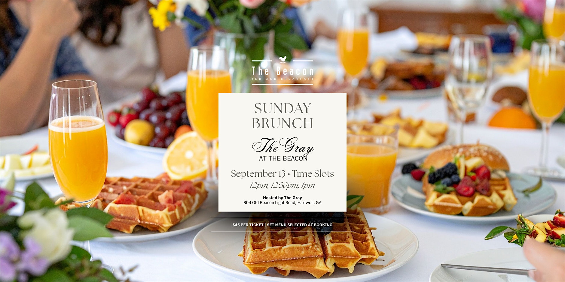 Sunday Brunch at The Gray