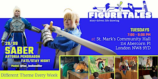 Figuretales: Themed Life Drawing in NW8. Draw stories!