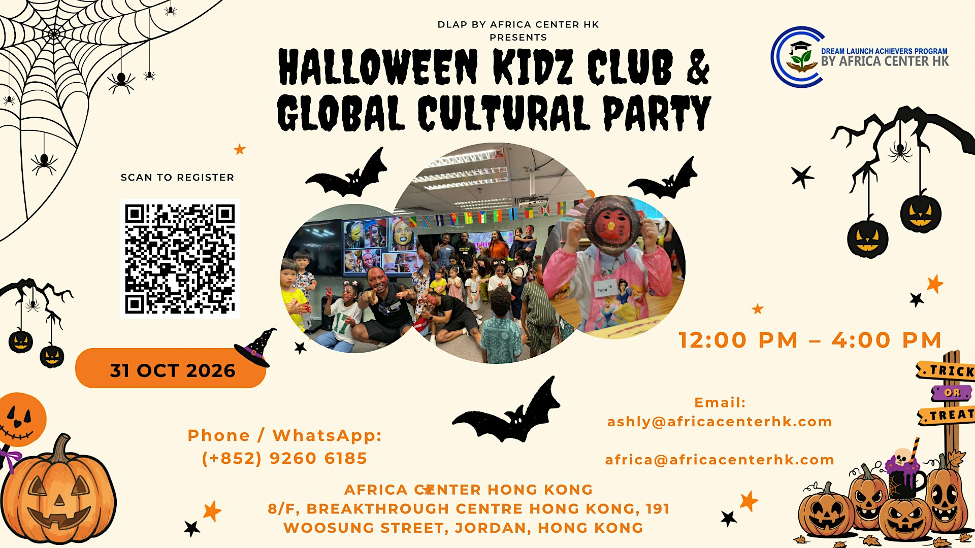 Halloween Kidz Club & Global Cultural Party