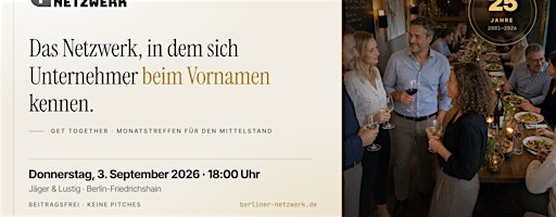 Get together September 2026