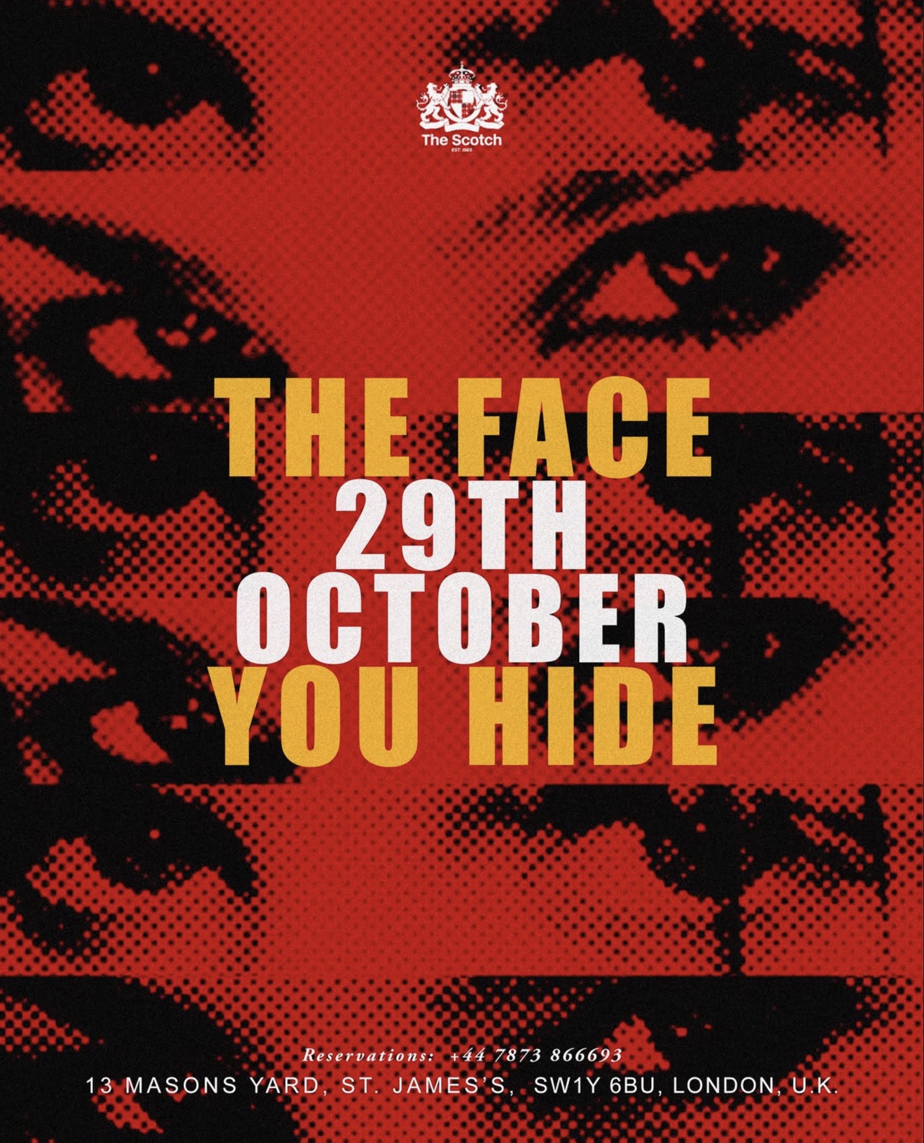 Halloween at The Scotch - 29th October 2026