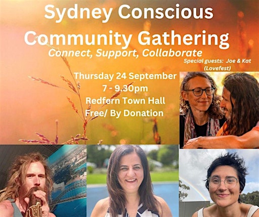 Sydney Conscious Community - Connection Workshop with Joe & Kat
