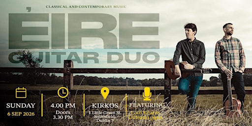 Éire Guitar Duo at Kirkos