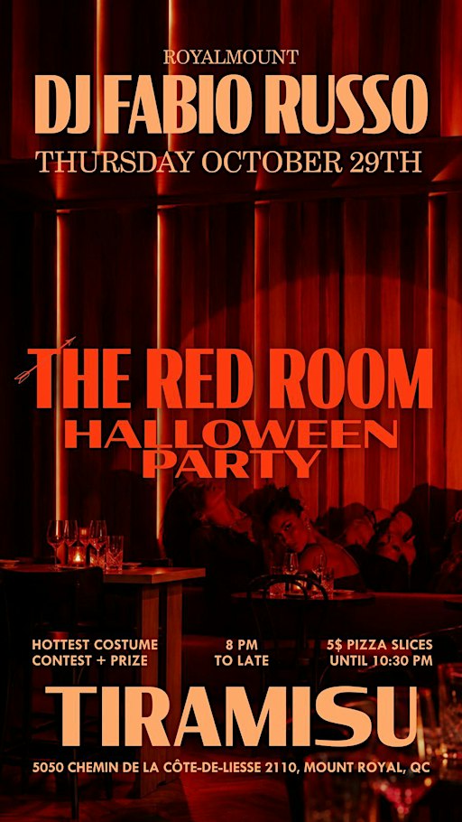 The Red Room — Halloween Party