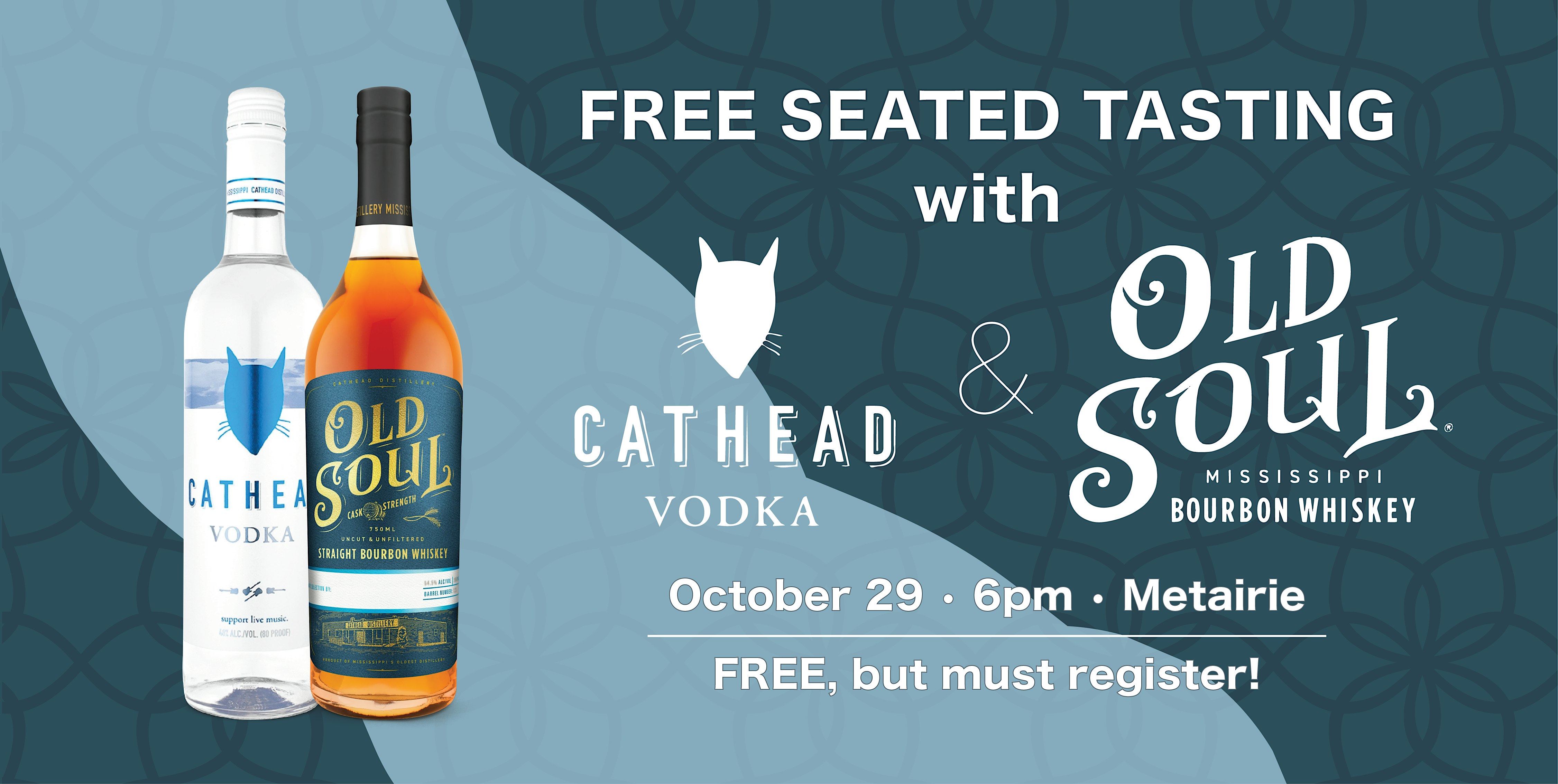 Old Soul Bourbon & Cathead Vodka Tasting