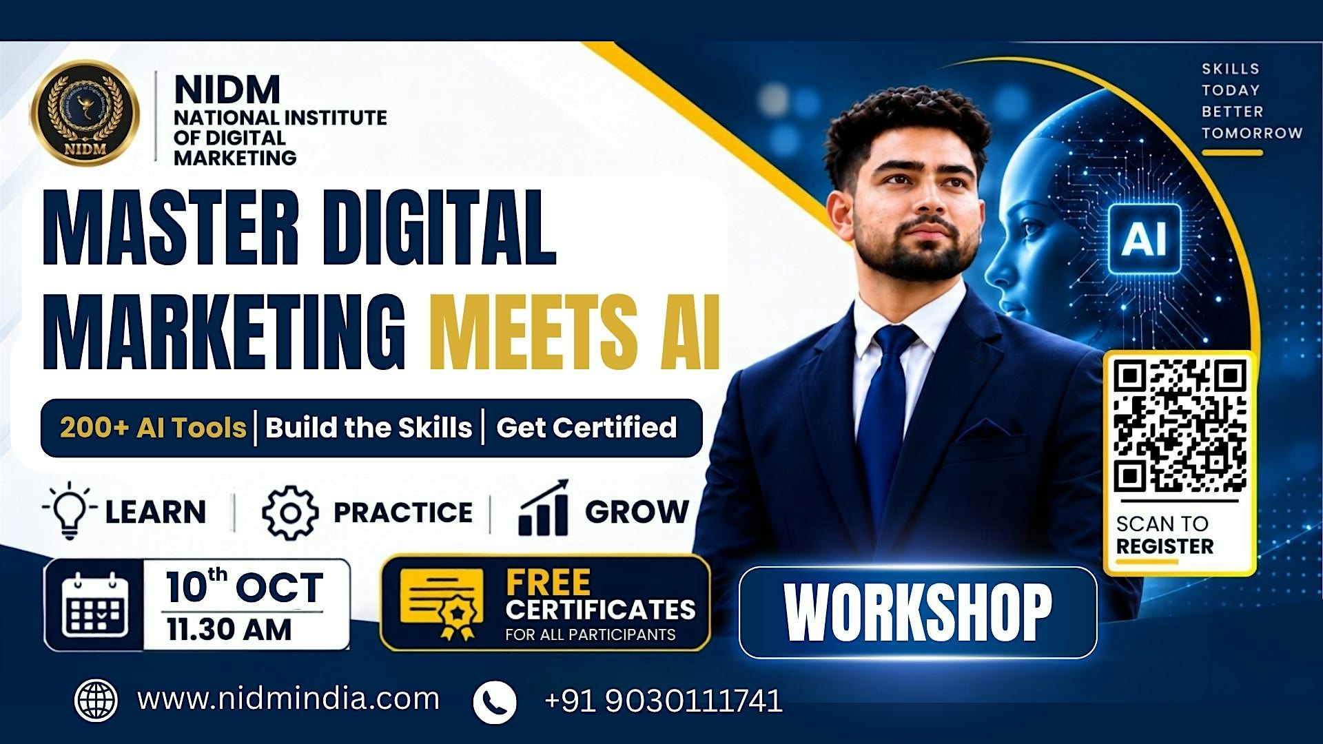 Digital Marketing Meets AI – Free Workshop