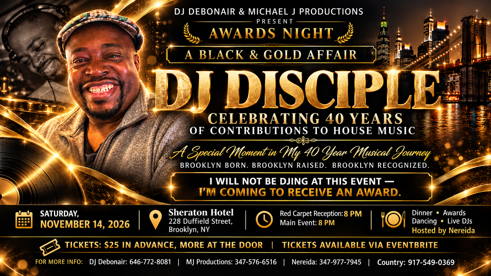 DJ Disciple: 40 Years in House Music — Brooklyn Honors a Legend