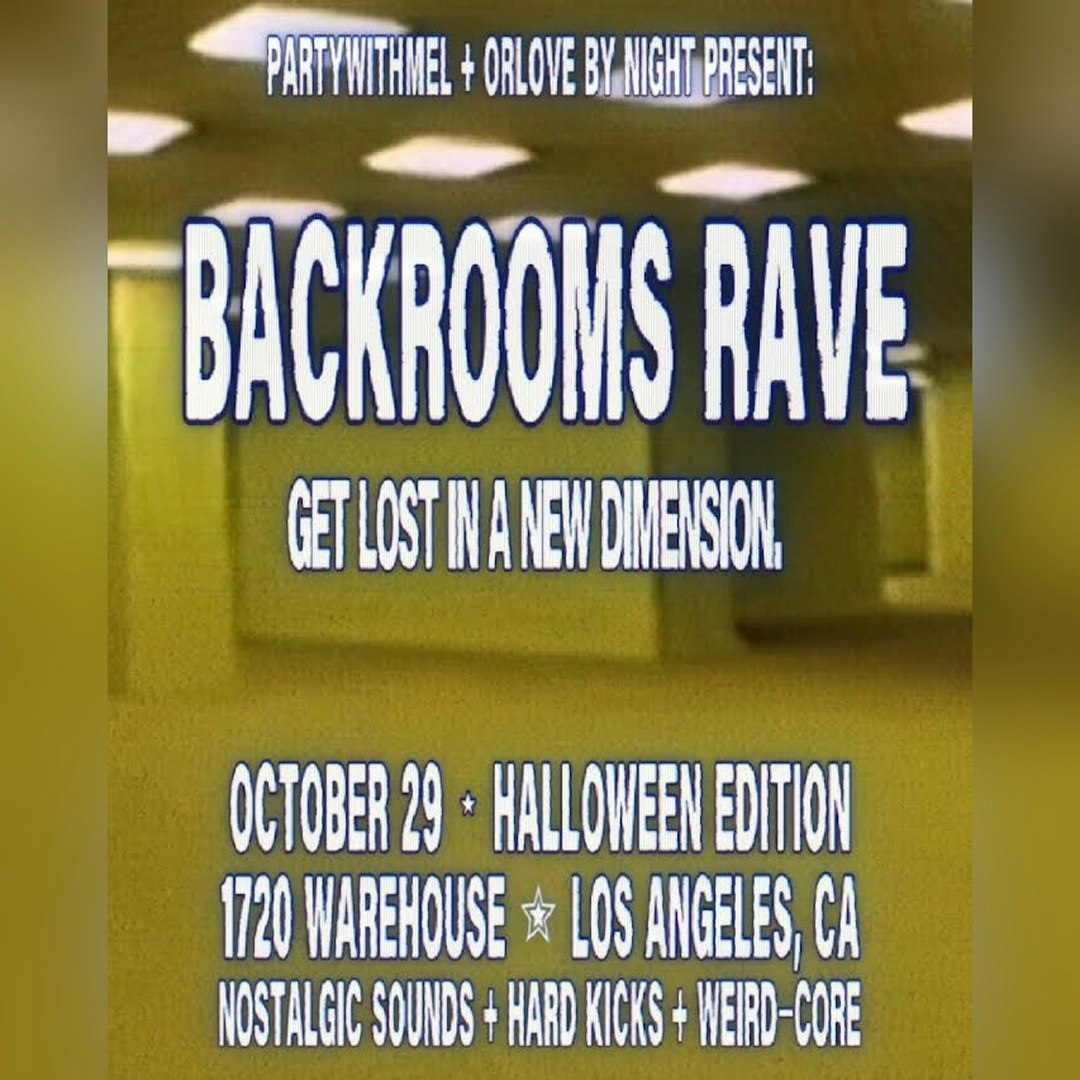 BACKROOMS RAVE: LEVEL 002  HALLOWEEN EDITION
