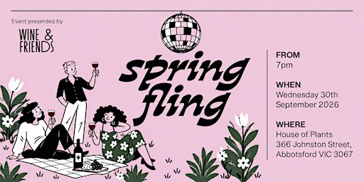 Wine & Friends - Spring Fling