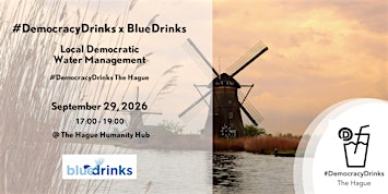 #DemocracyDrinks x Blue Drinks:  Local Democratic Water Management