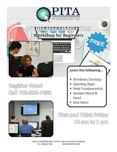 Free Computer Workshop-PITA