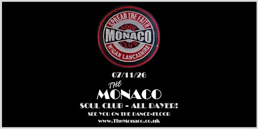 The Monaco Soul Club November All Dayer