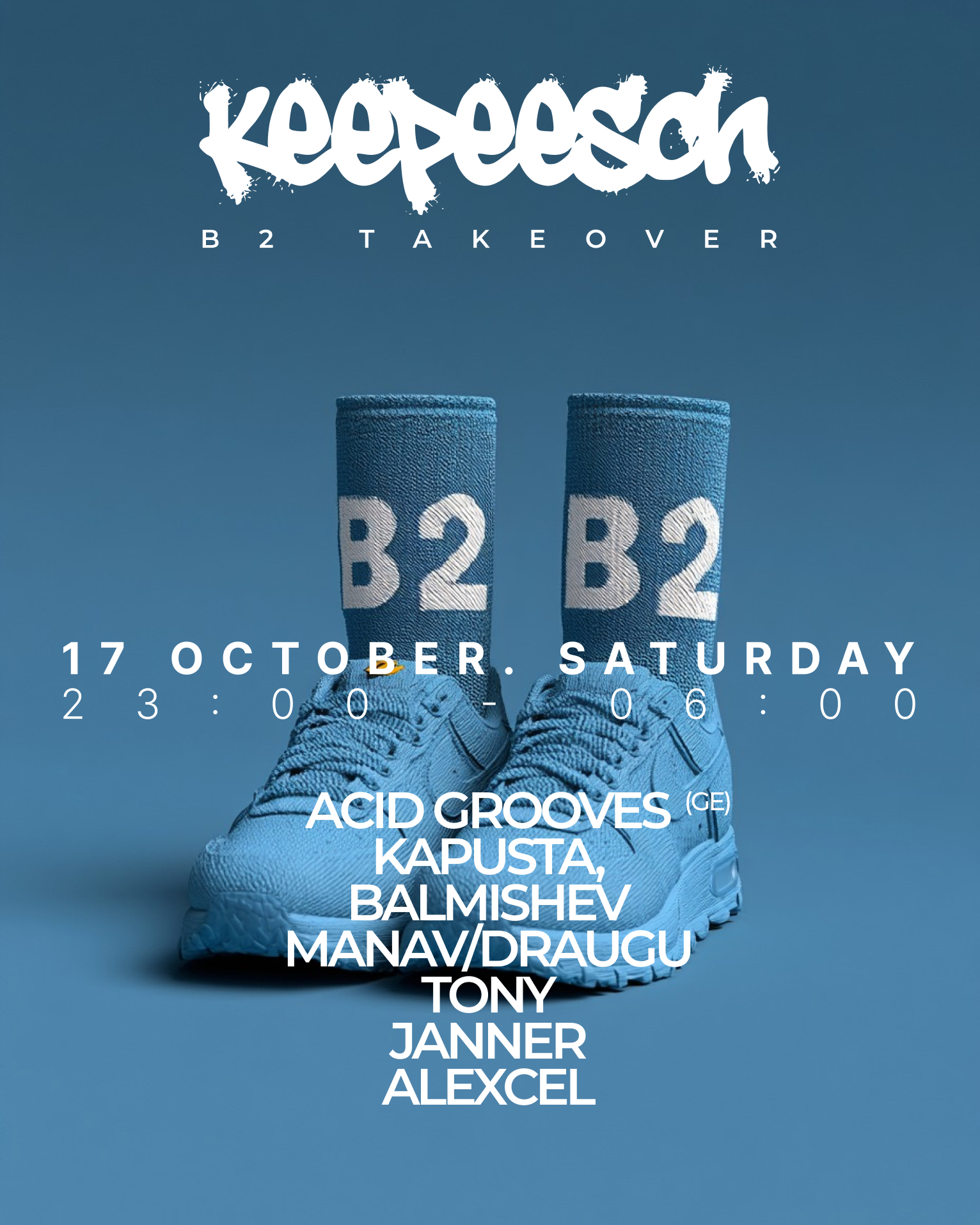 Keepeesch 011: B2 - PRE REGISTER FOR FREE ENTRY