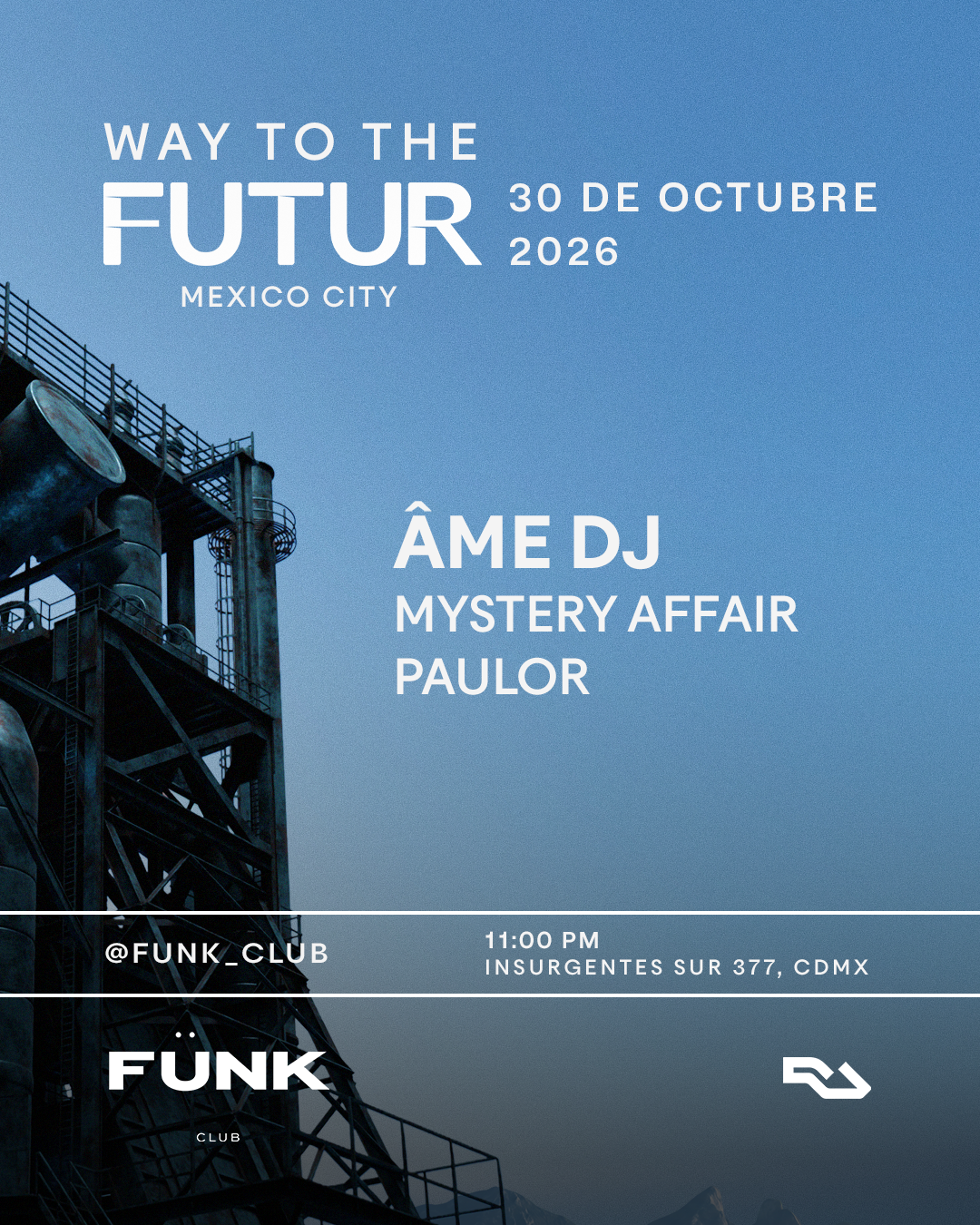 Âme DJ + Mystery Affair + Paulor
