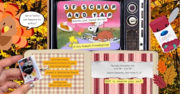 November Scrap & Yap - A Very Peanuts Friendsgiving