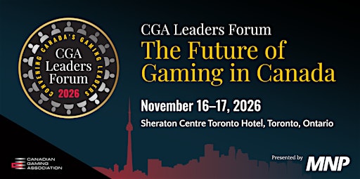 CGA Leaders Forum presented by MNP