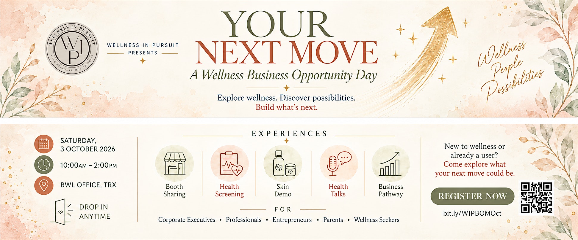 YOUR NEXT MOVE : A Wellness Opportunity Day