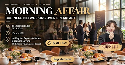 Morning Affair: Business Networking Over Breakfast