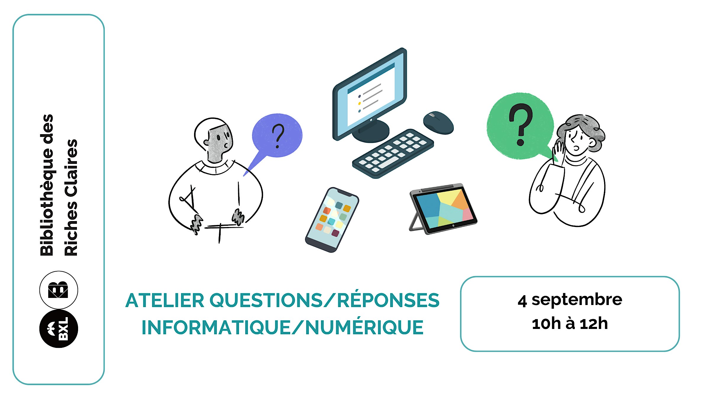 Atelier questions/réponses sur le numérique/informatique