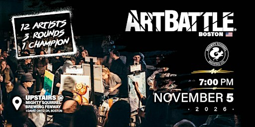 Art Battle Boston - November 5, 2026