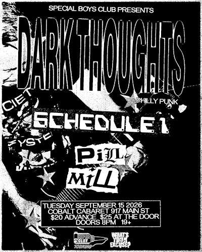 DARK THOUGHTS w/ GUESTS