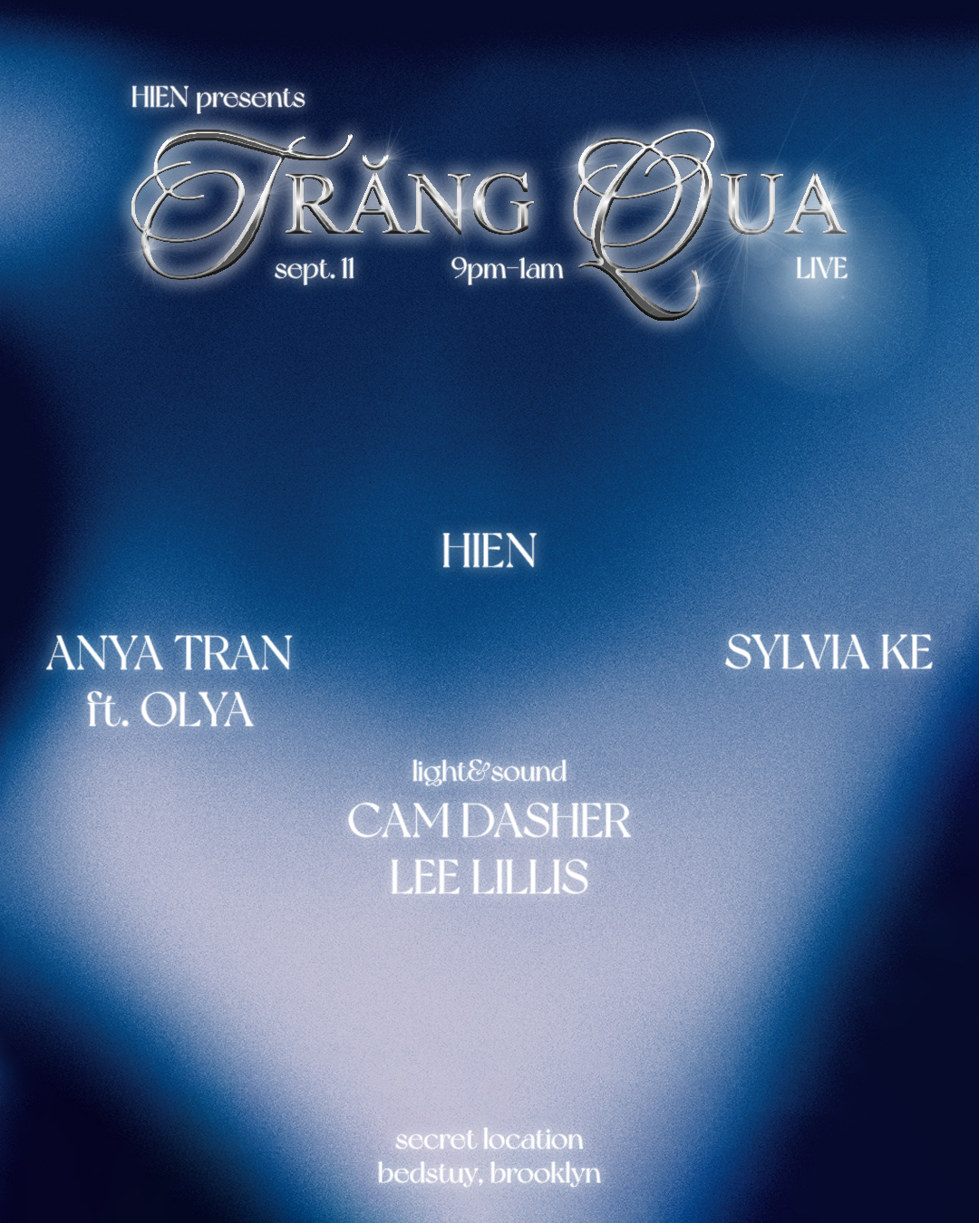 HIEN: TRĂNG QUA—LIVE