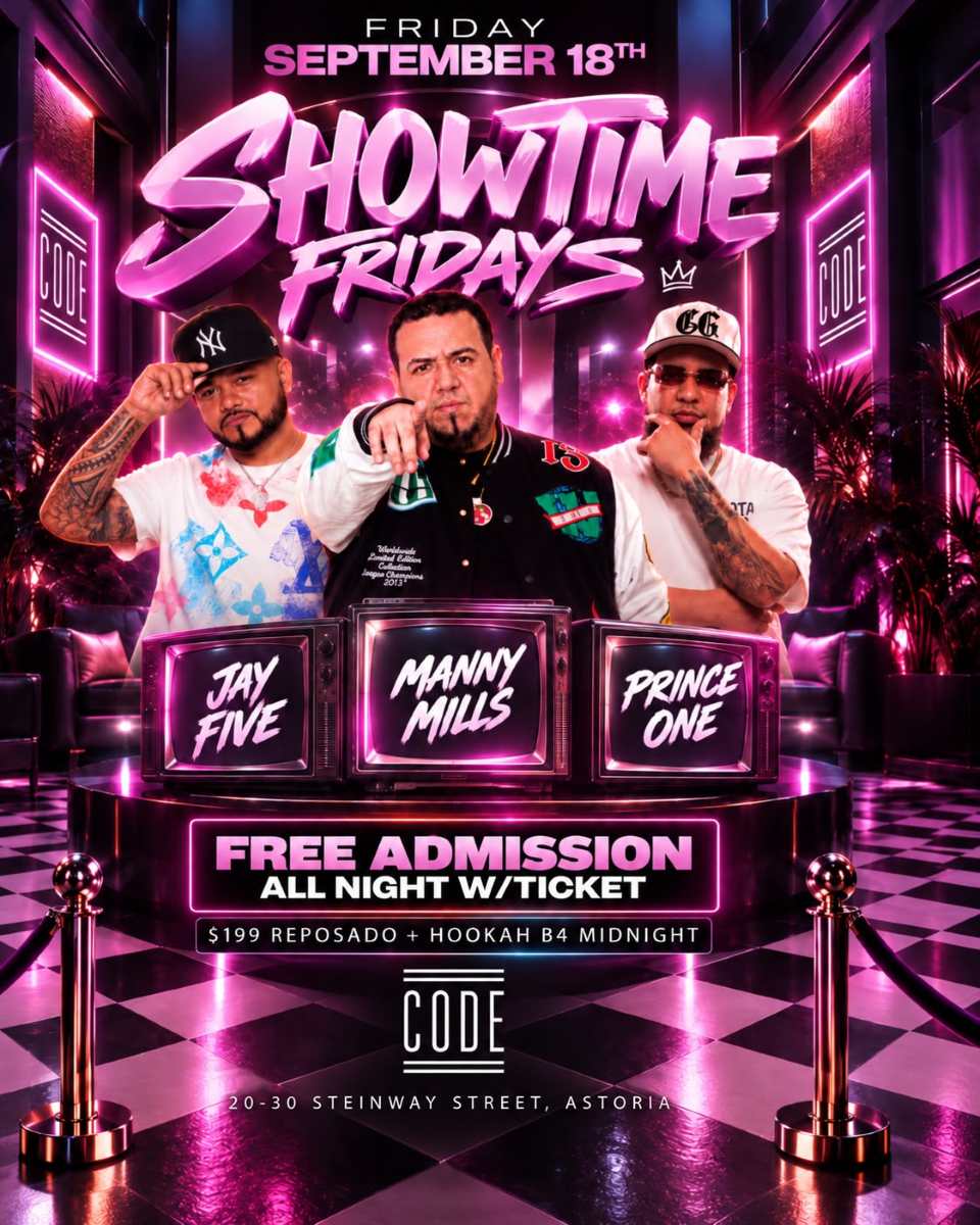 Showtime Fridays: Queens Friday Night Party