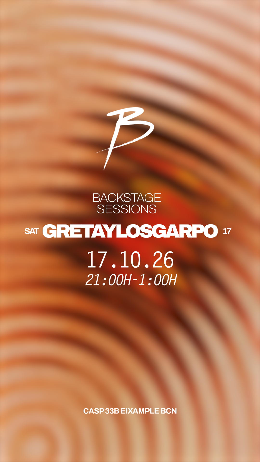 Backstage sessions: Gretaylosgarpo