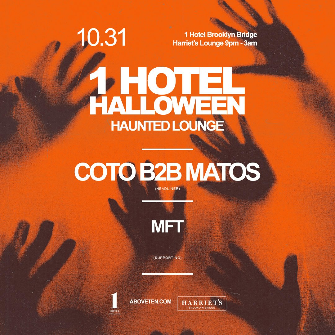 1 Hotel Haunted Lounge Halloween 10/31