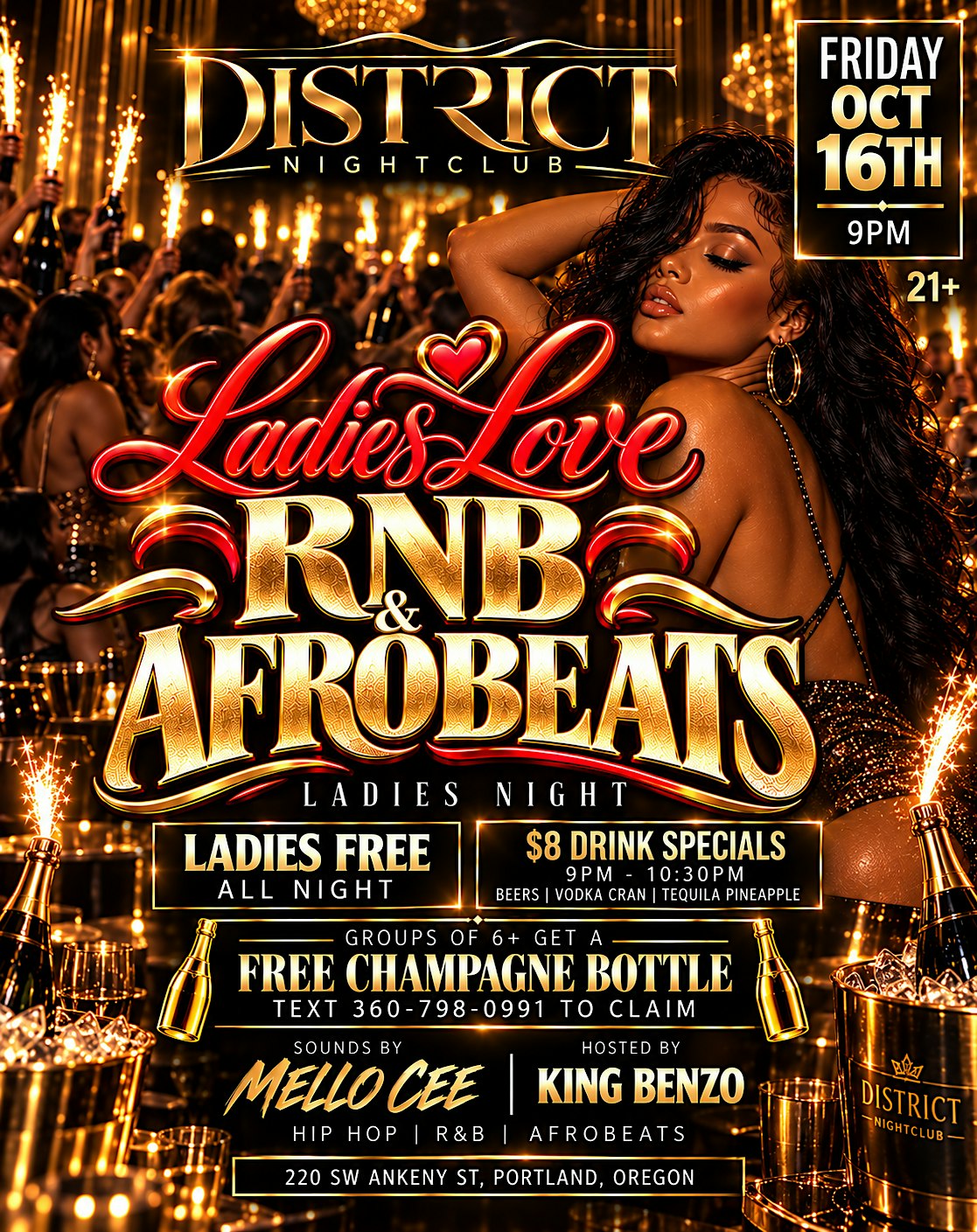 Ladies Love RNB and Afrobeats
