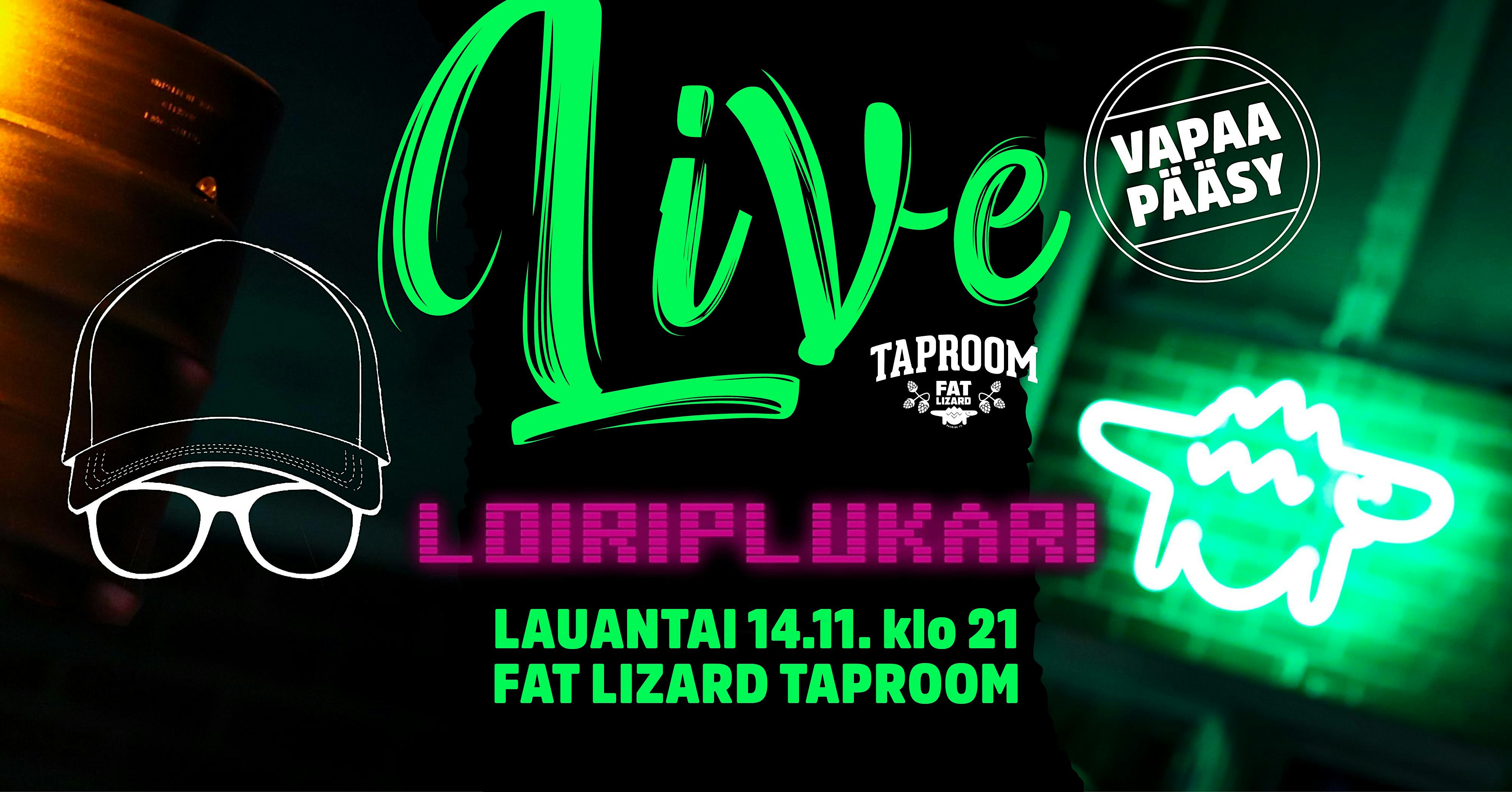 Taproom Live: Loiriplukari
