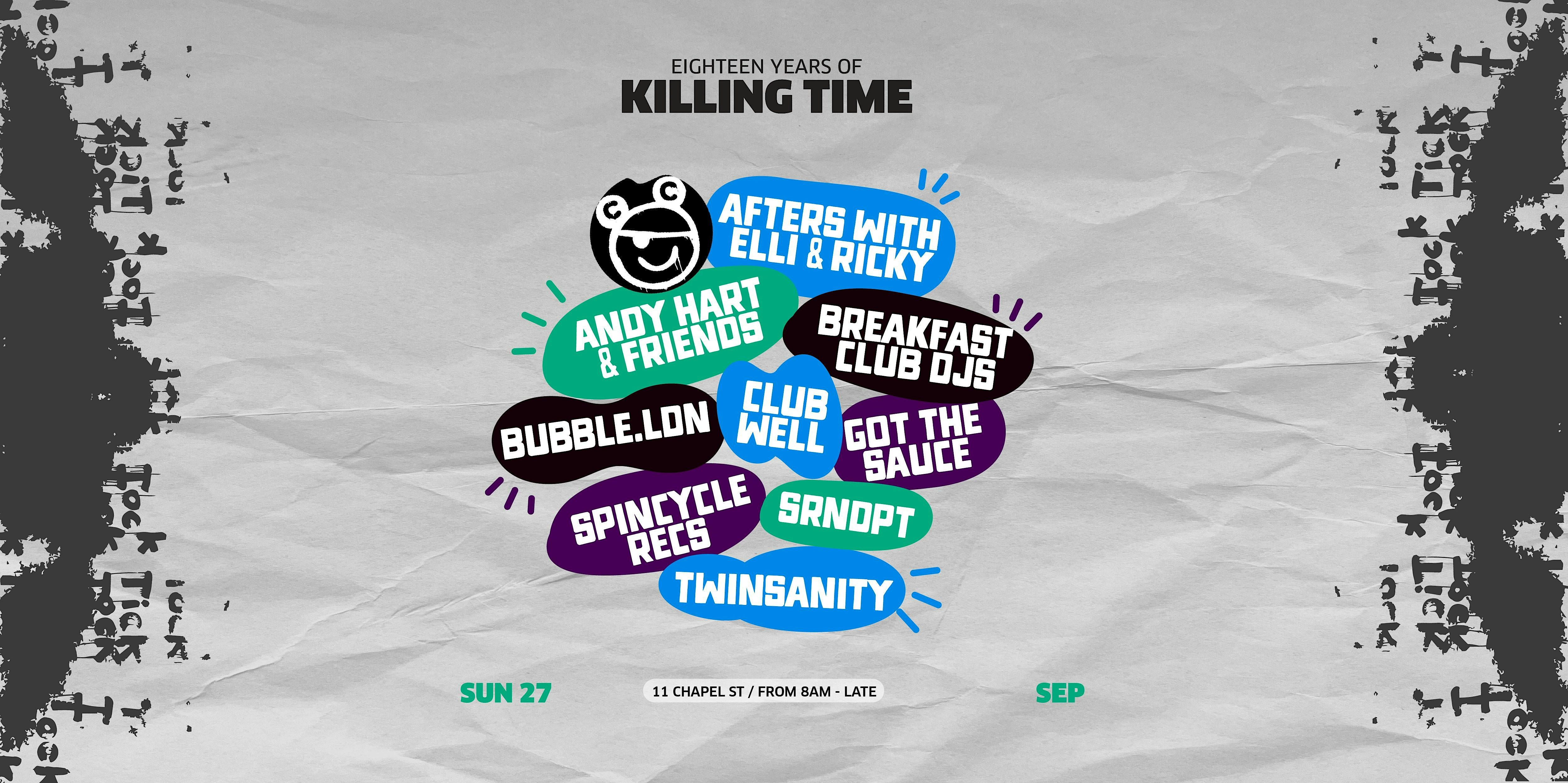 18 years of Killing Time