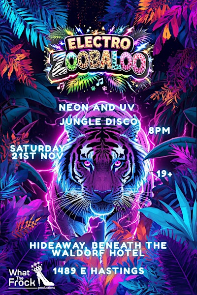 Electro Zoobaloo - Neon & UV Jungle Disco