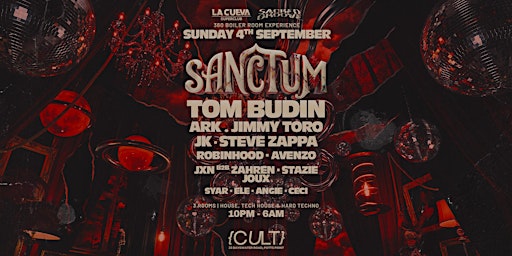 Sanctum ♦ 360 Boiler Room ♦ Sunday 4th October ♦ Labour Day Long Weekend