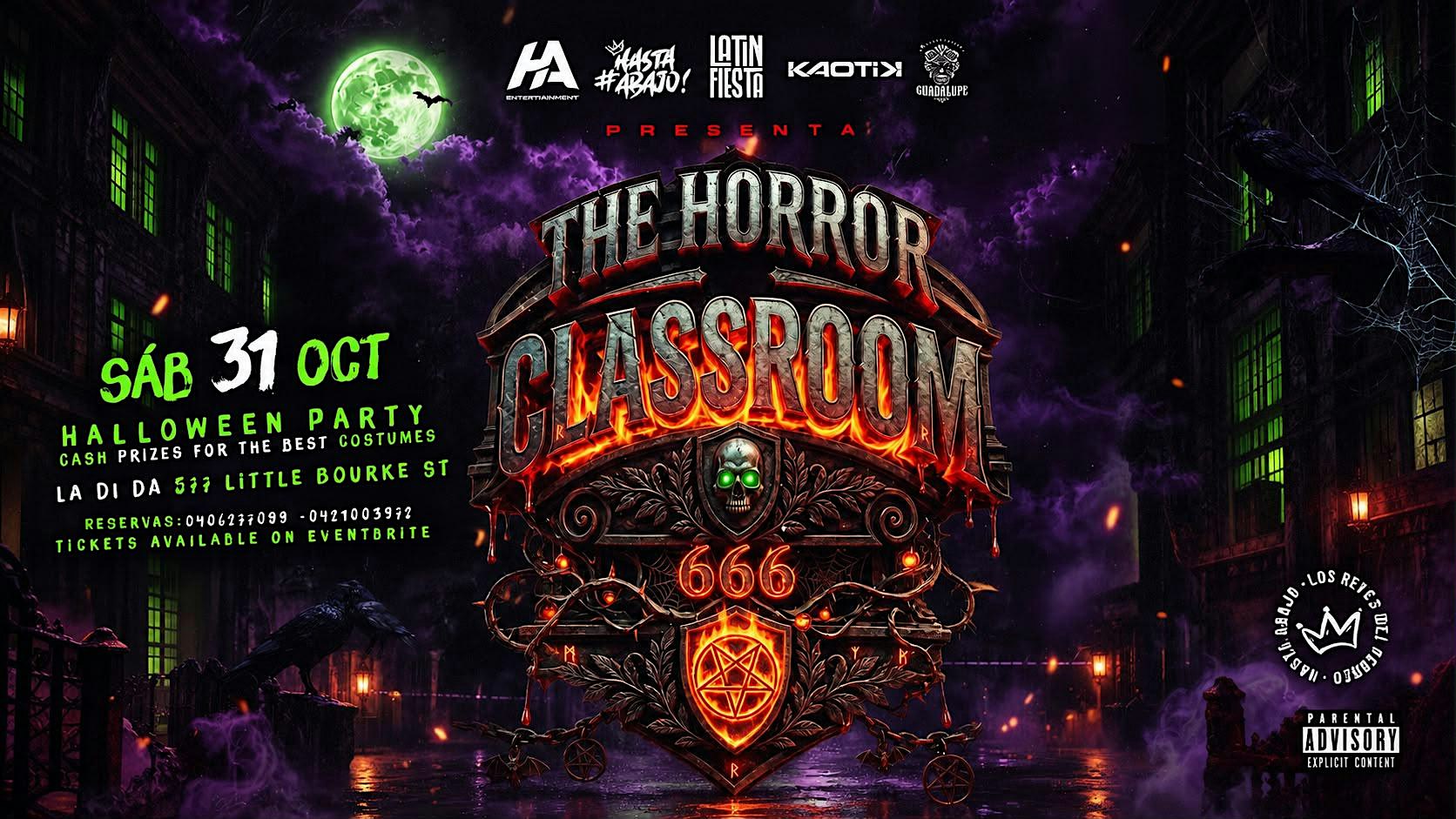 HALLOWEEN 2026 — THE HORROR CLASSROOM