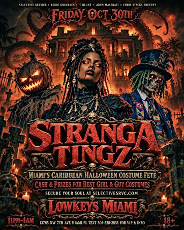 Stranga Tingz: Caribbean Halloween Party