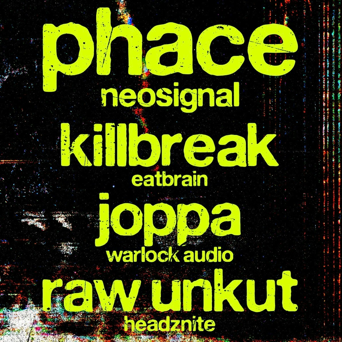 THE BASS FACE Presents PHACE 