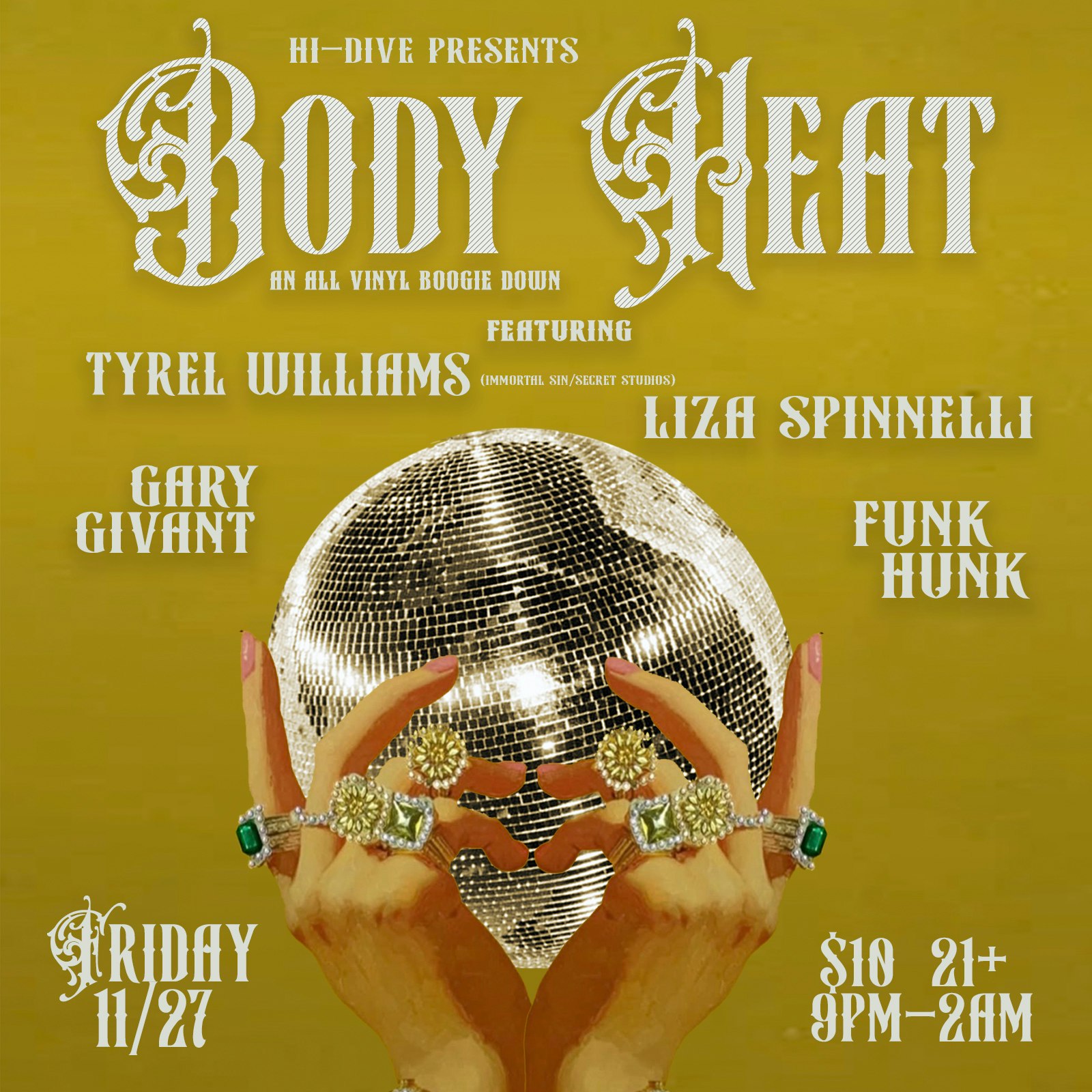Body Heat (All Vinyl Disco Boogiedown) 