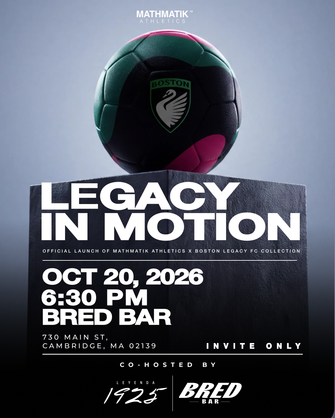 Mathmatik Athletics × Boston Legacy FC Collection