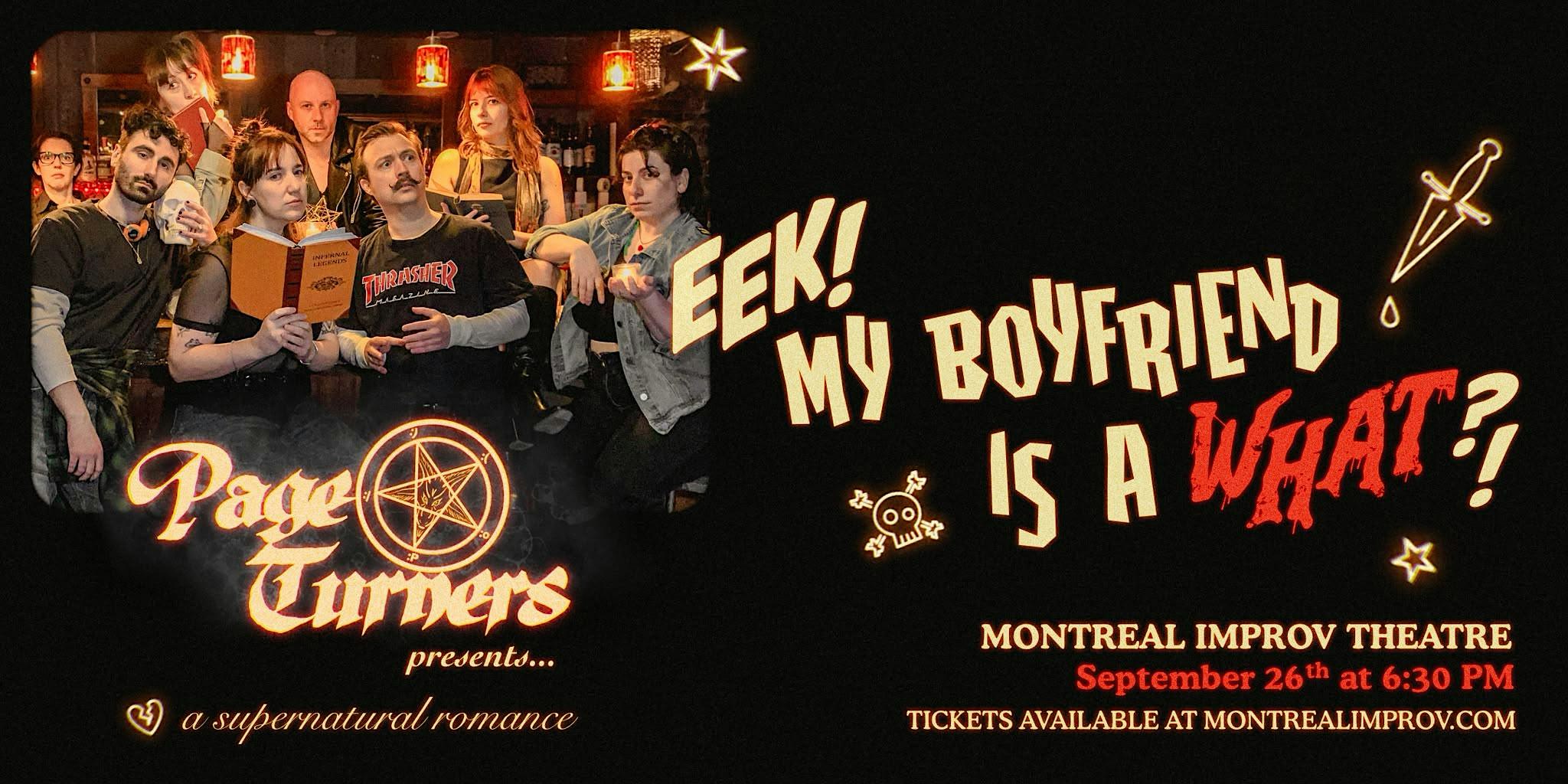 EEK! My Boyfriend is a WHAT?! - A Supernatural Romance