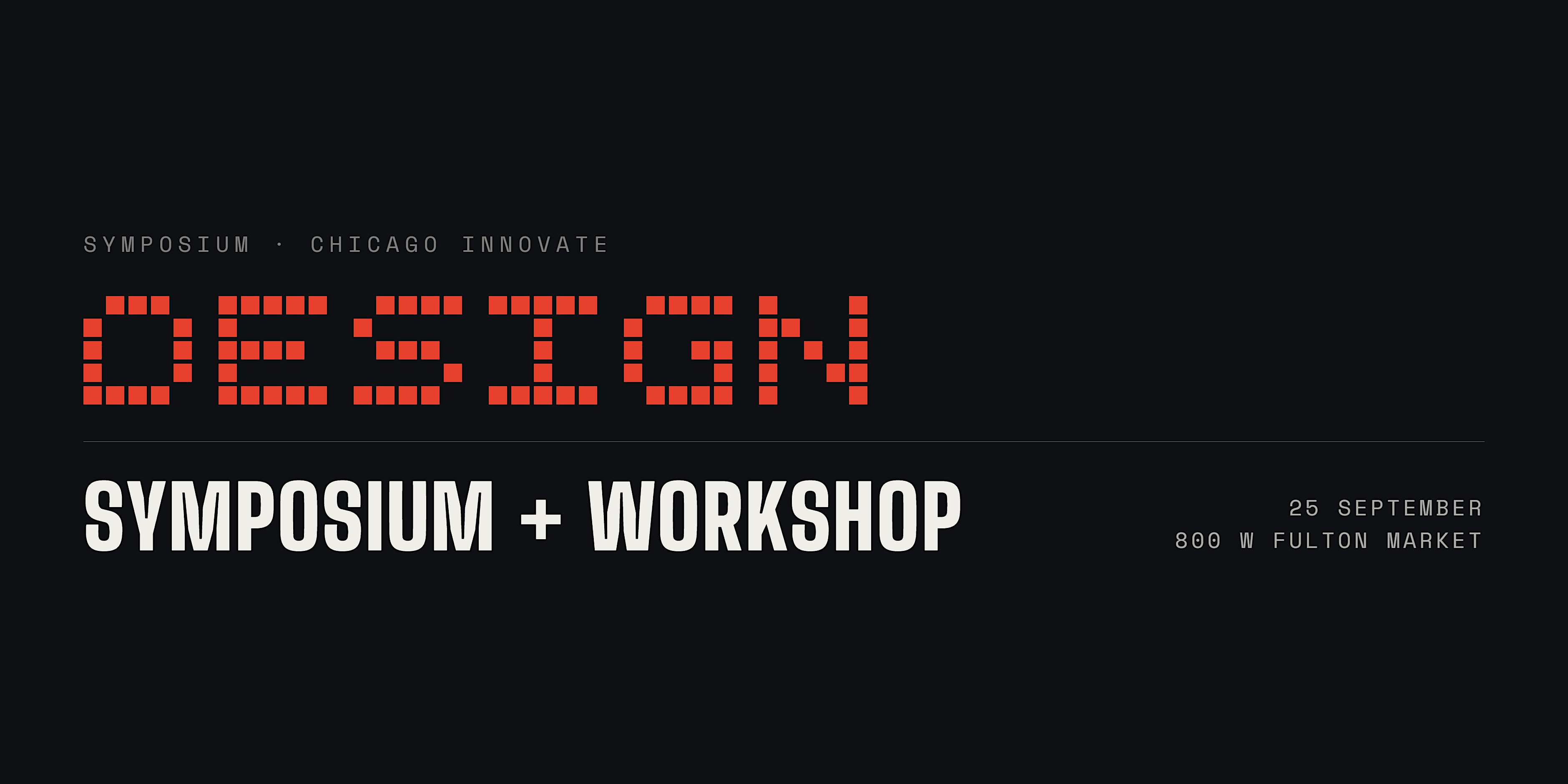 Symposium + Workshop