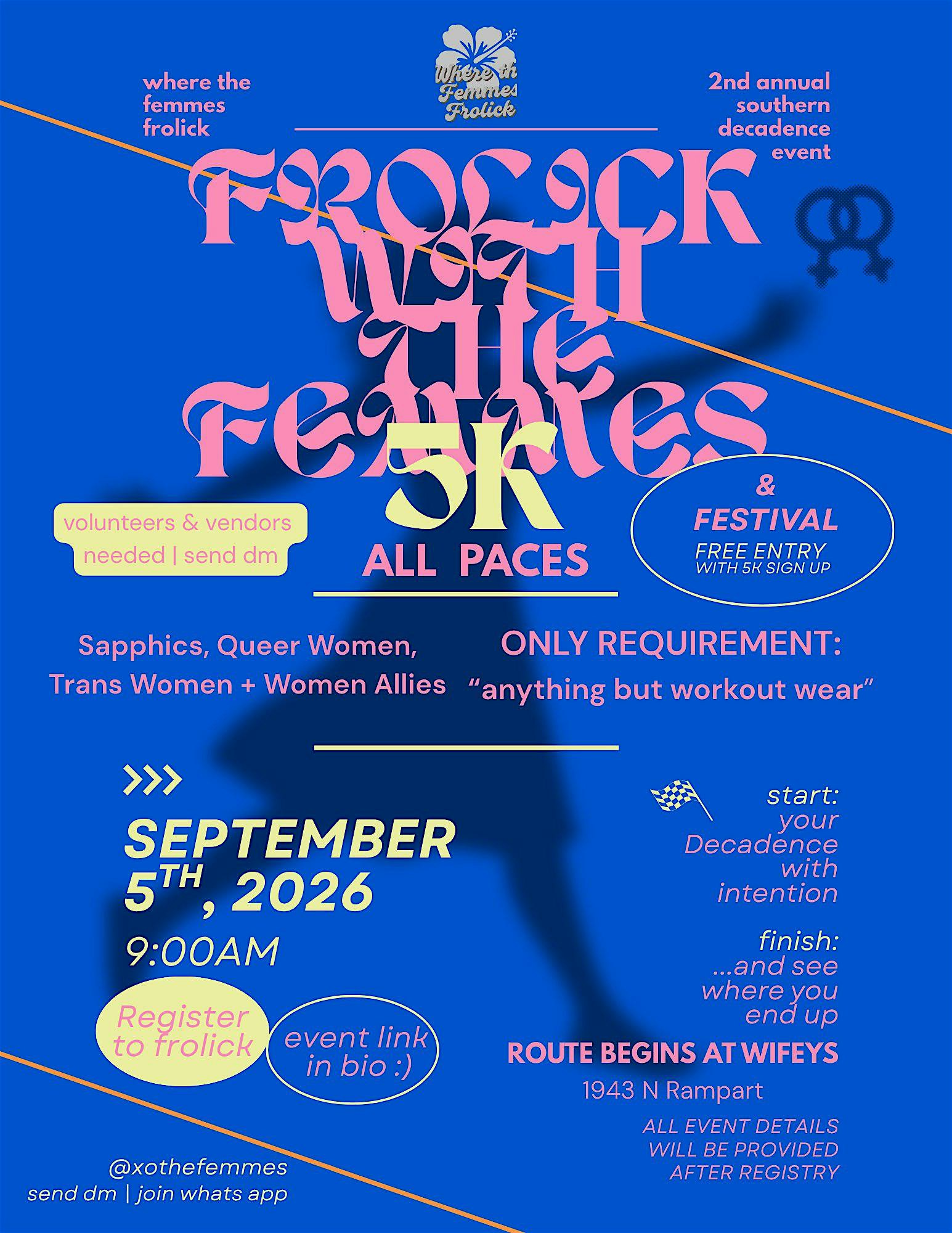 FROLICK WITH THE FEMMES 5k | Southern Decadence 2026