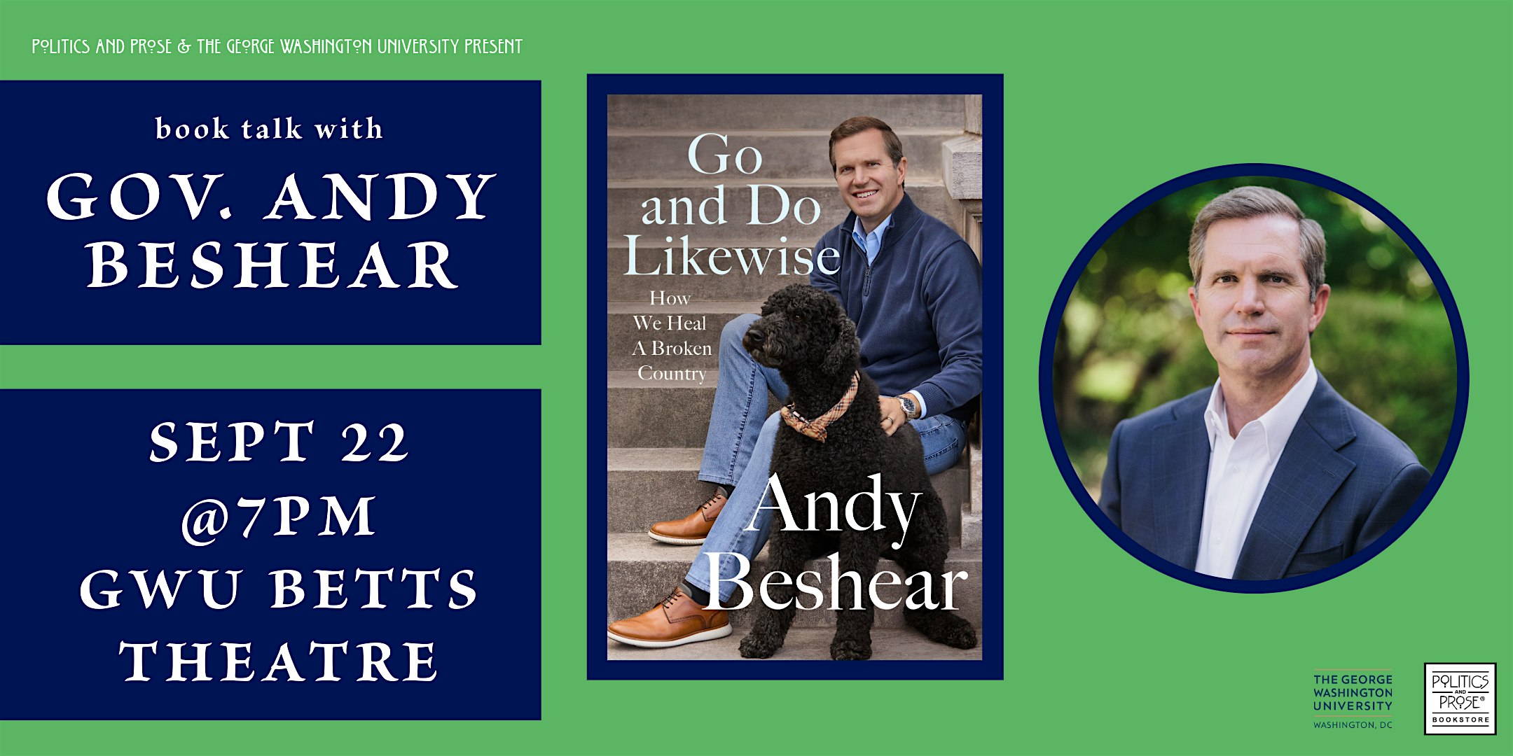 Gov. Andy Beshear—Go and Do Likewise - with Gov. Wes Moore—at Betts Theatre
