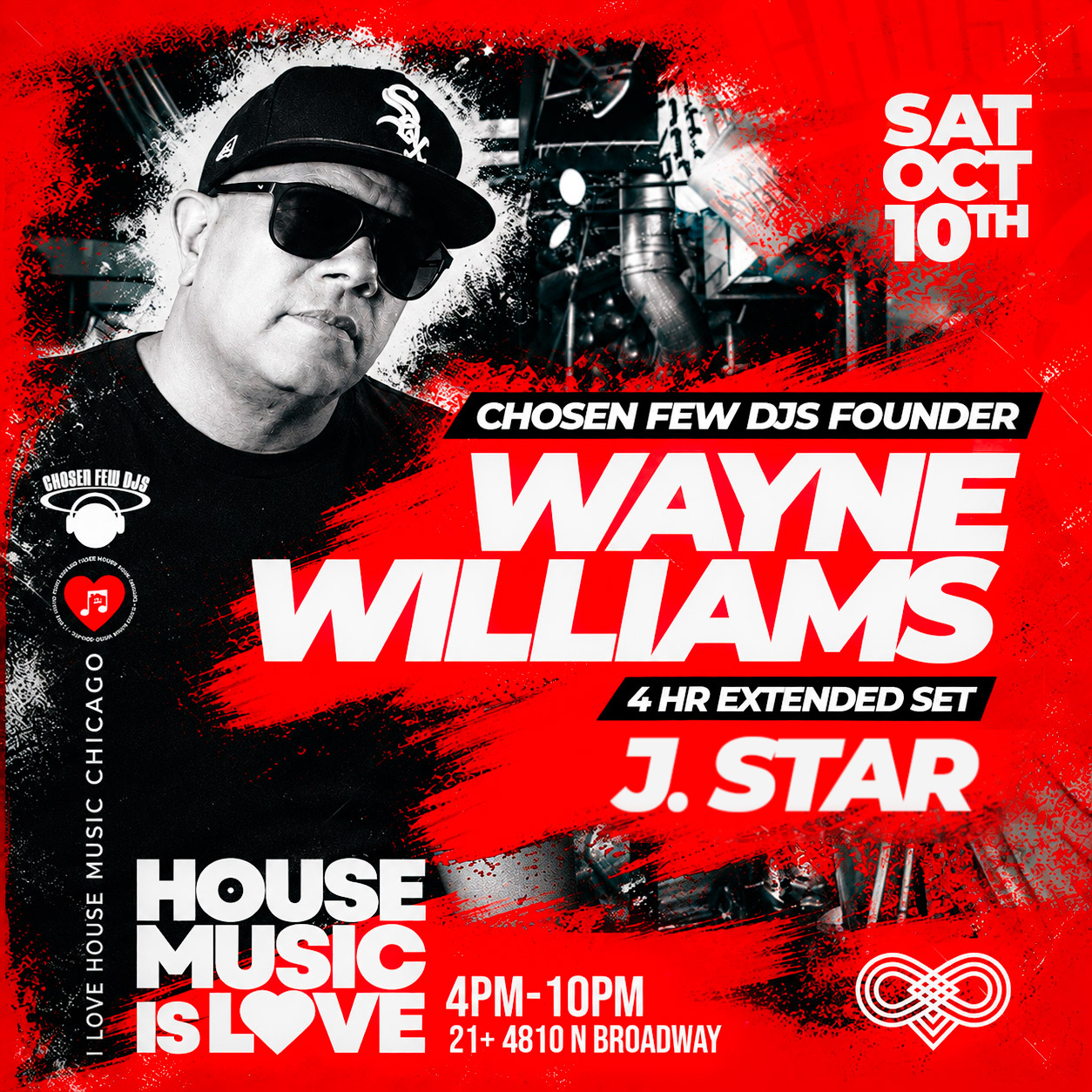 A House Music is Love Day Party. Free with RSVP