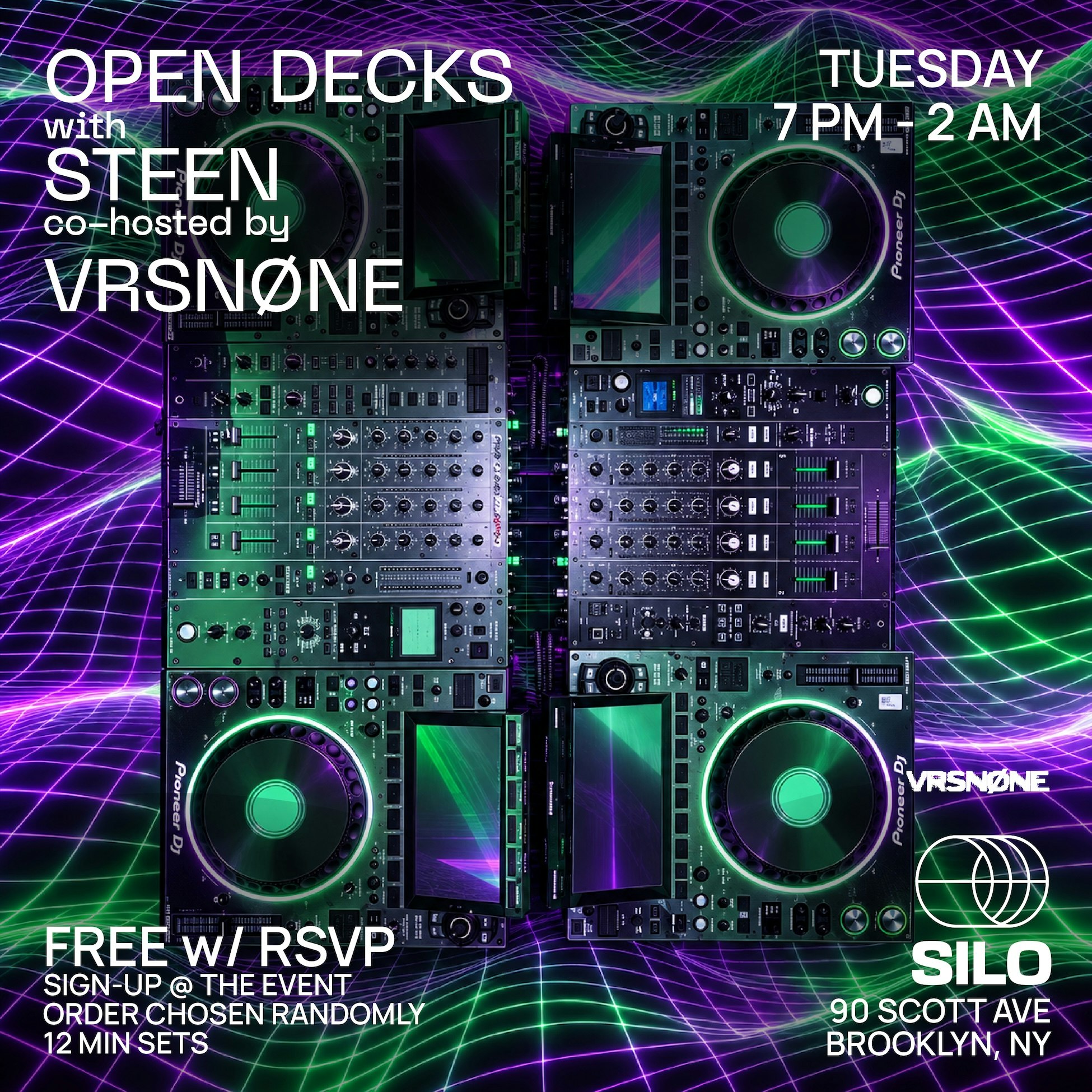 Open Decks with STEEN & VRSNØNE