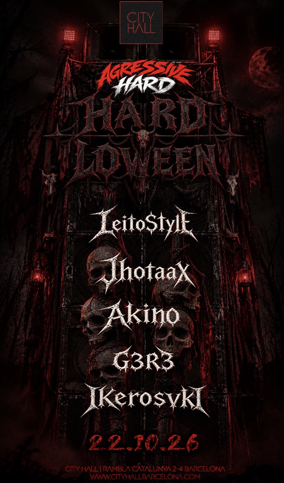 AGRESSIVE HARD HALLOWEEN