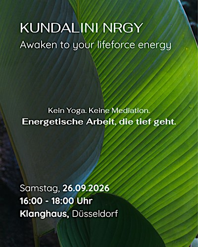 Kundalini NRGY - Awaken to your life force energy