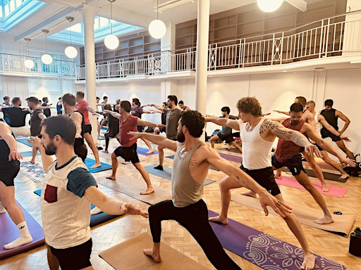 Yoga for Men: Pay What You Can (Weekly 90 Minute Class with Sound Bath)