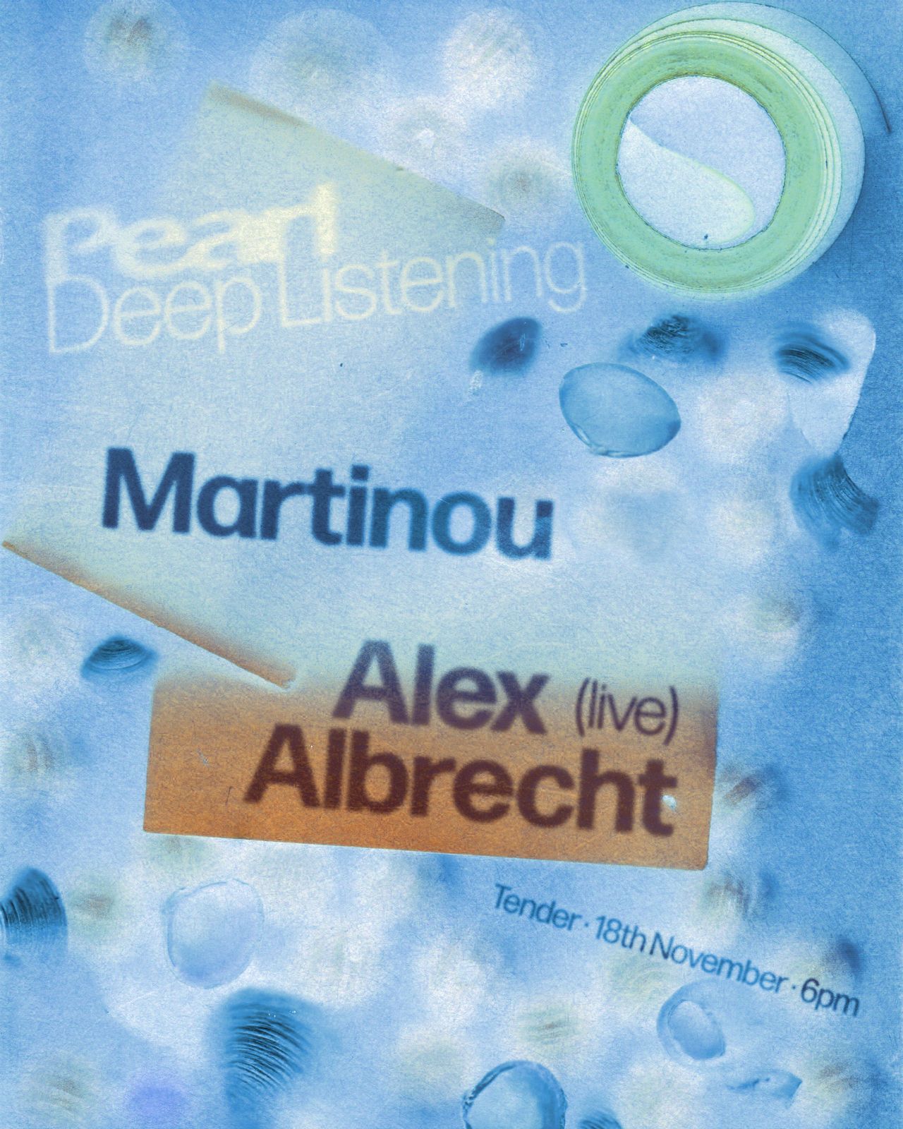 Pearl: Deep Listening with Martinou & Alex Albrecht (live)